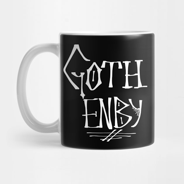 Goth Enby by TeeCupDesigns